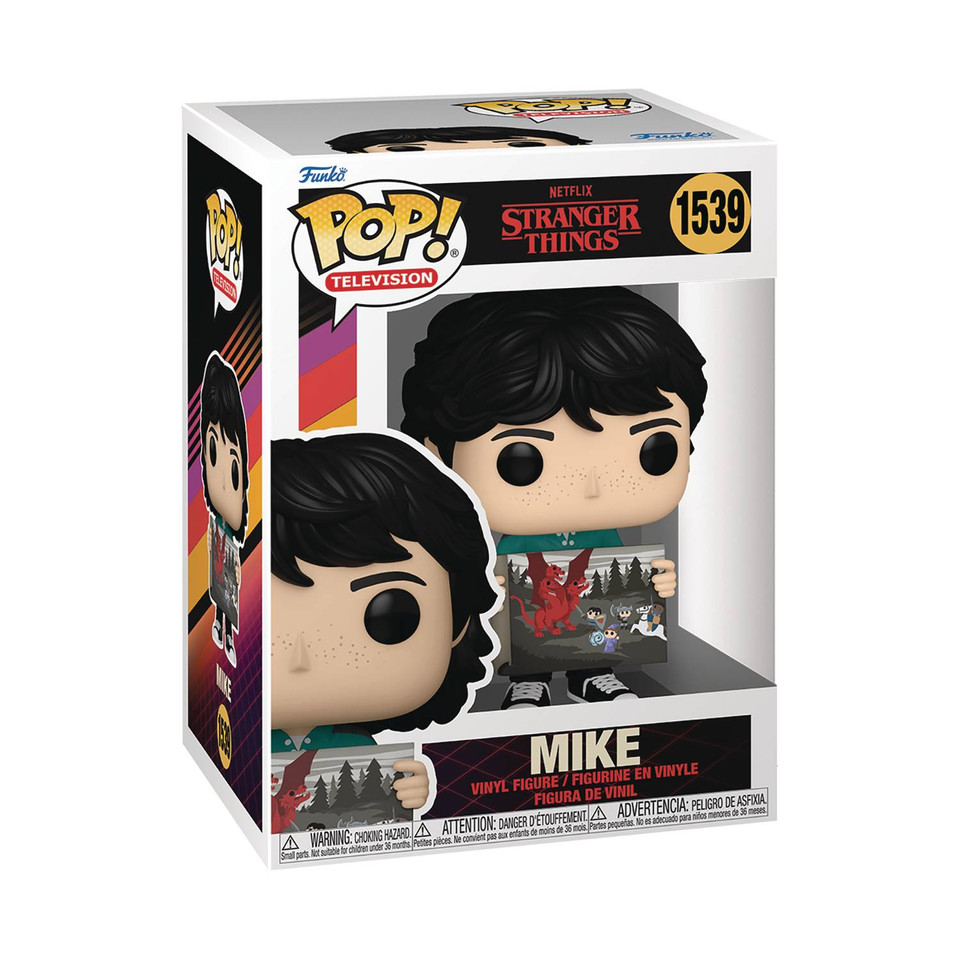 POP! TELEVISION #1539 PVC STRANGER THINGS MIKE W/WILL'S PAINTING