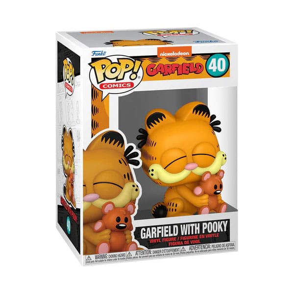 POP! COMICS #040 PVC GARFIELD W/POOKY
