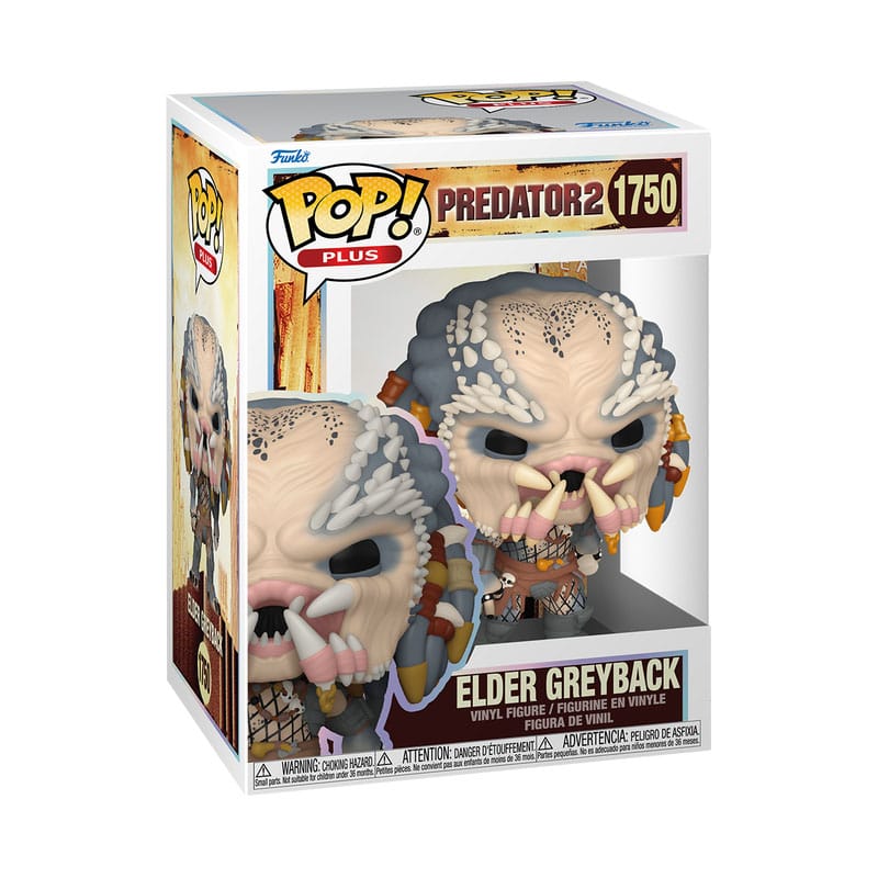 POP! PLUS #1750 PVC PREDATOR 2 ELDER GREYBACK