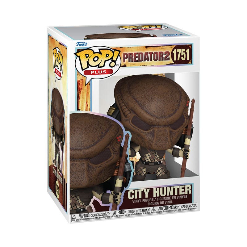 POP! PLUS #1751 PVC PREDATOR 2 CITY HUNTER