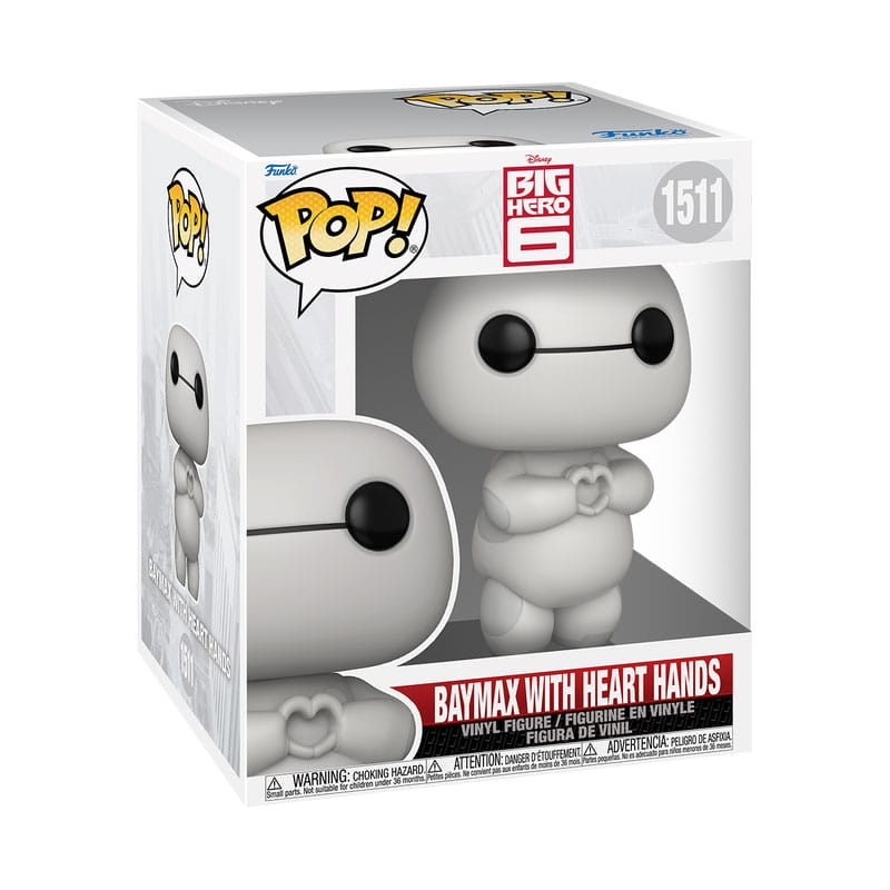 POP! BIG HERO 6 #1511 PVC BAYMAX WITH HEART HANDS