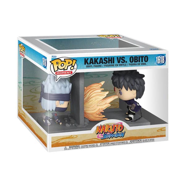 POP! MOMENT #1618 PVC KAKASHI VS. OBITO