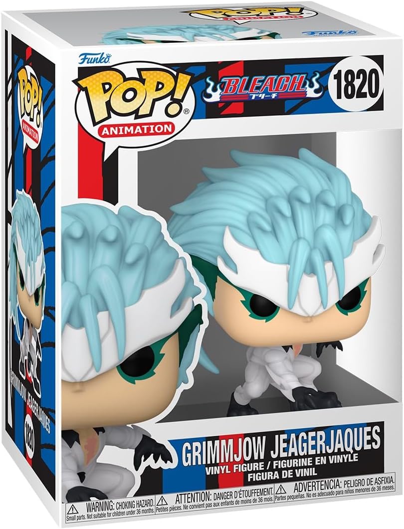 POP! ANIMATION #1820 PVC BLEACH GRIMMJOW JEAGERJAQUES