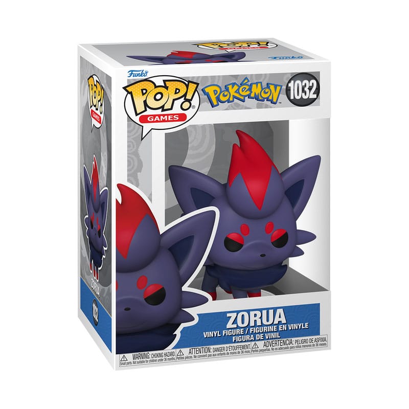 POP! GAMES #1032 PVC POKEMON ZORUA