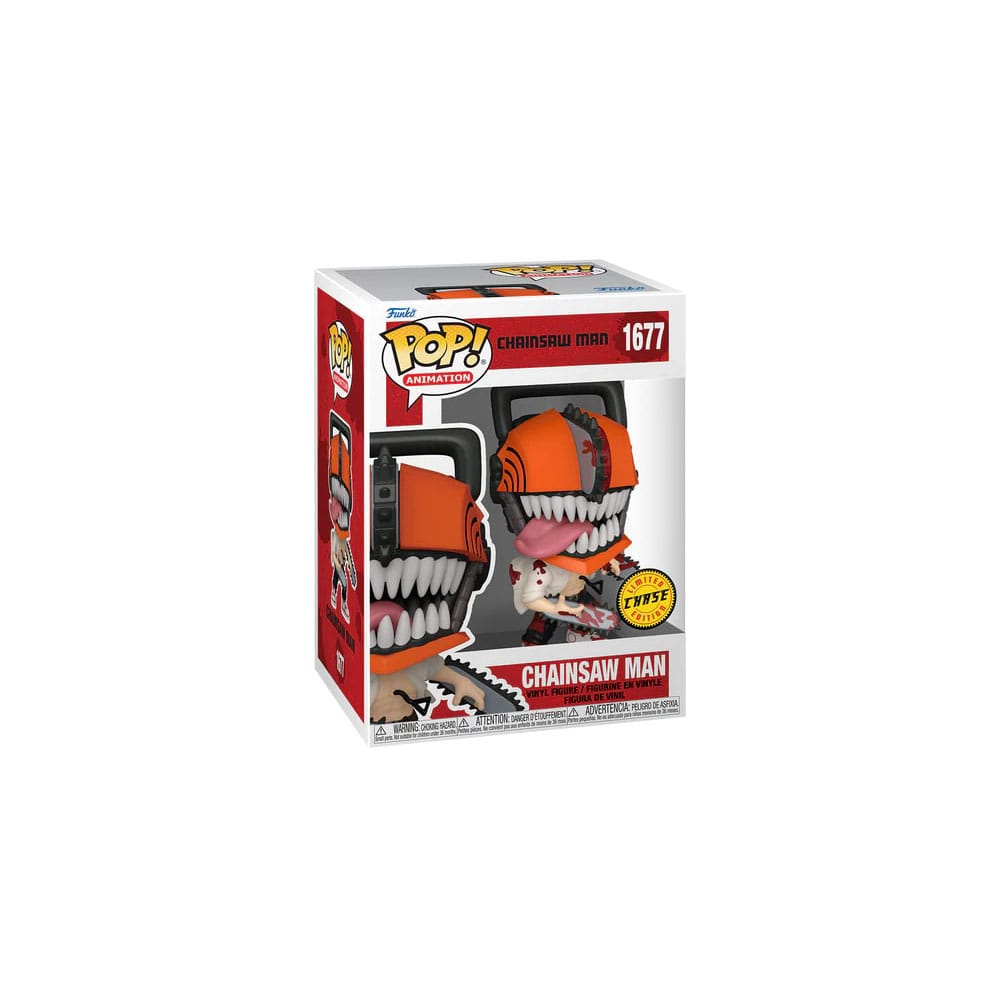 POP! ANIMATION #1677 CHAINSAW MAN PVC CHAINSAW MAN CHASE