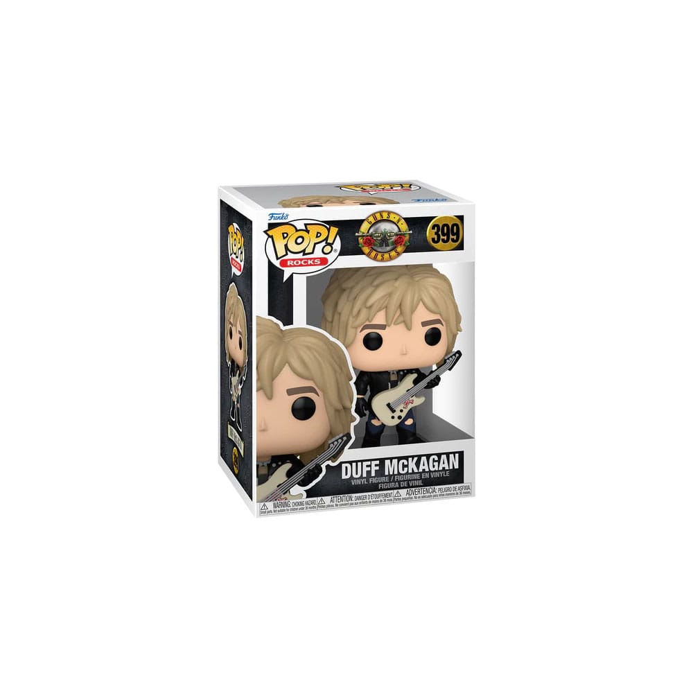 POP! ROCKS #399 PVC GUNS N' ROSES DUFF MCKAGAN (1980'S)