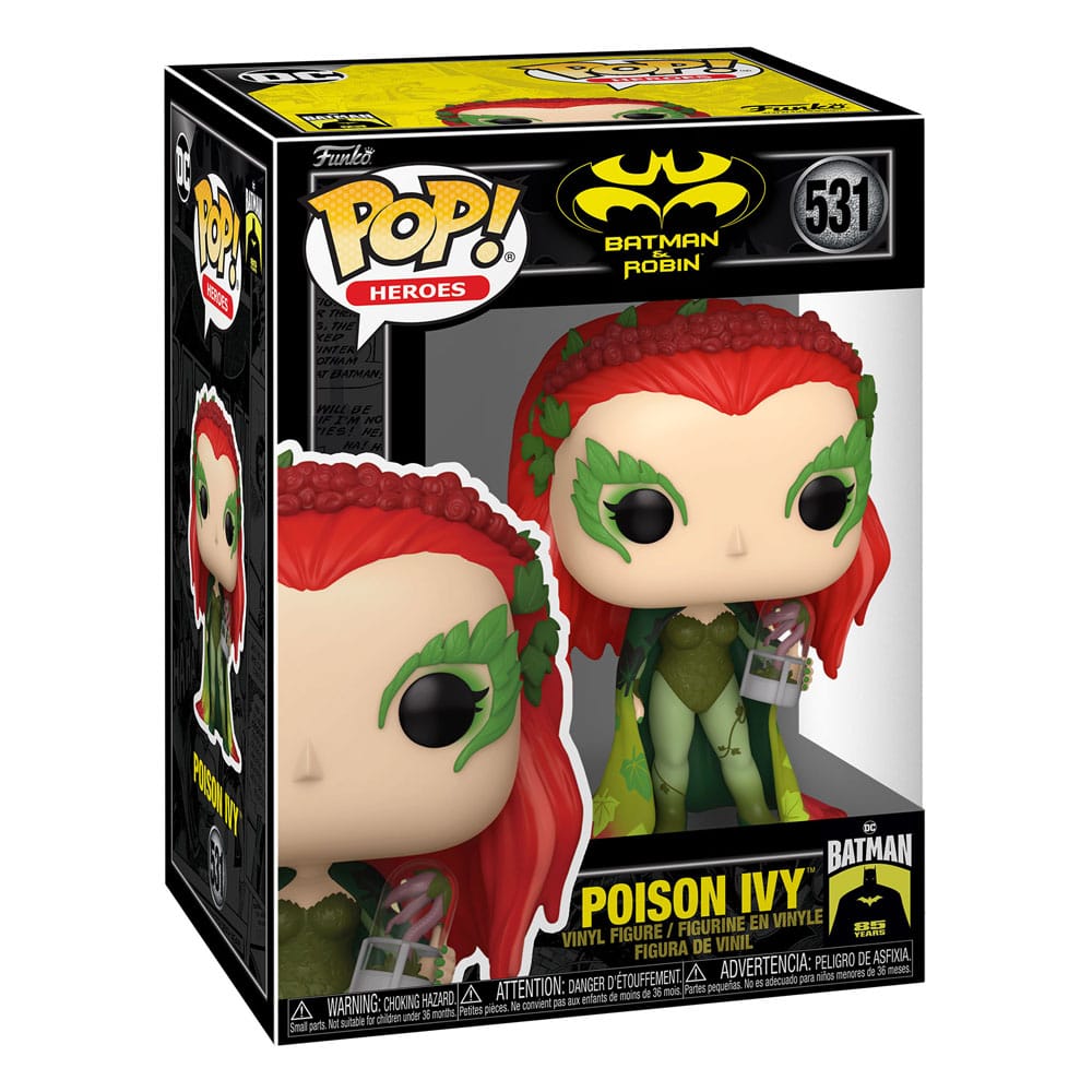POP! HEROES #531 PVC BATMAN & ROBIN POISON IVY
