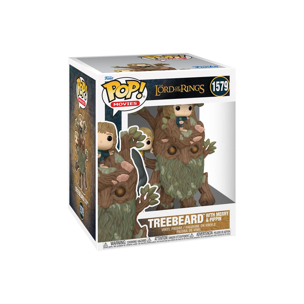 POP! MOVIES #1579 PVC LORD OF THE RINGS TREEBEARD W/MERRY & PIPPIN