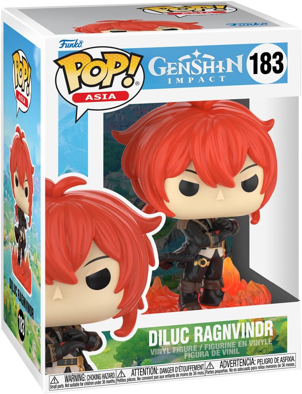 POP! ASIA #183 PVC GENSHIN IMPACT DILUC RAGNVINDR