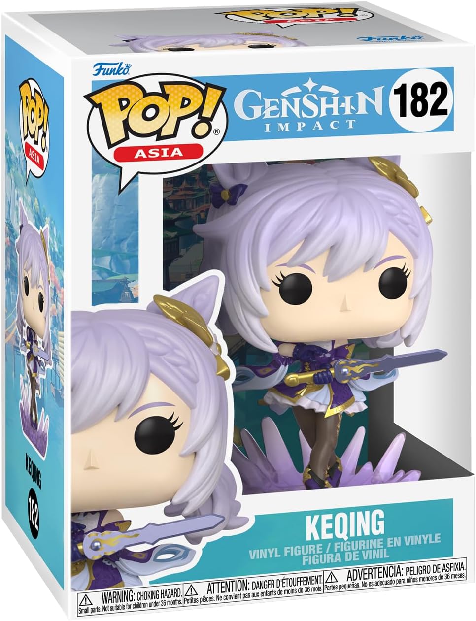 POP! ASIA #182 PVC GENSHIN IMPACT KEQING