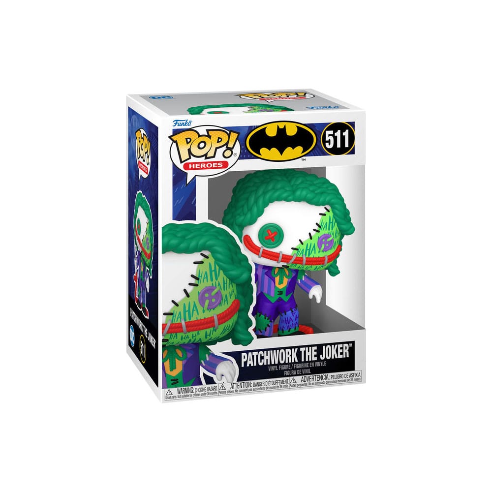 POP! HEROES #511 PVC PATCHWORK THE JOKER