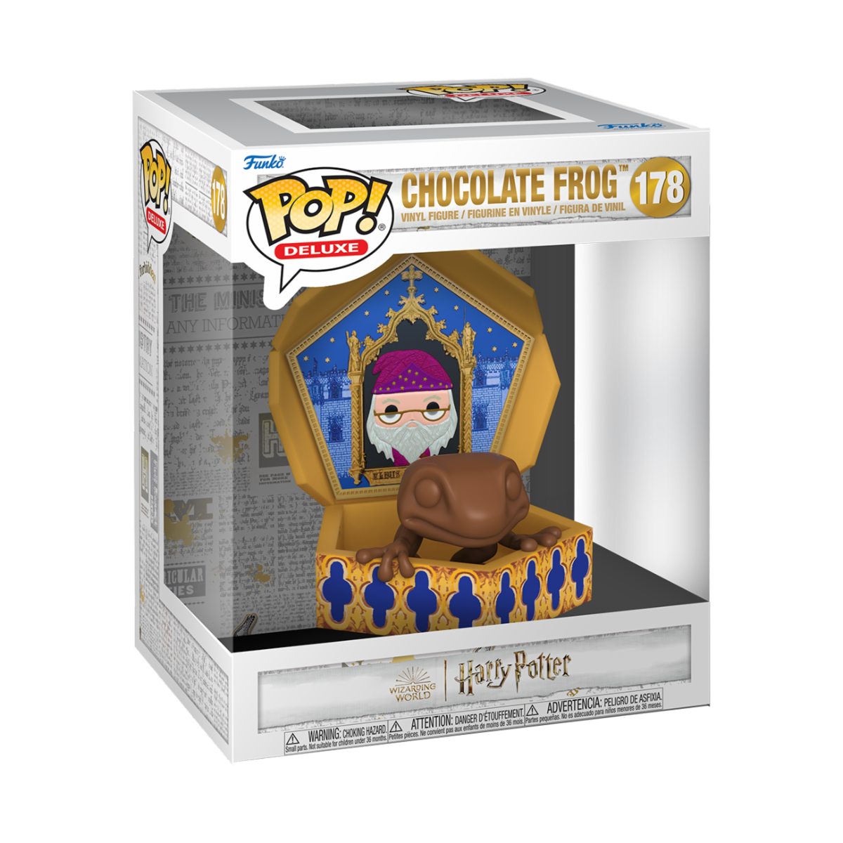 POP! DELUXE #178 PVC HARRY POTTER CHOCOLATE FROG