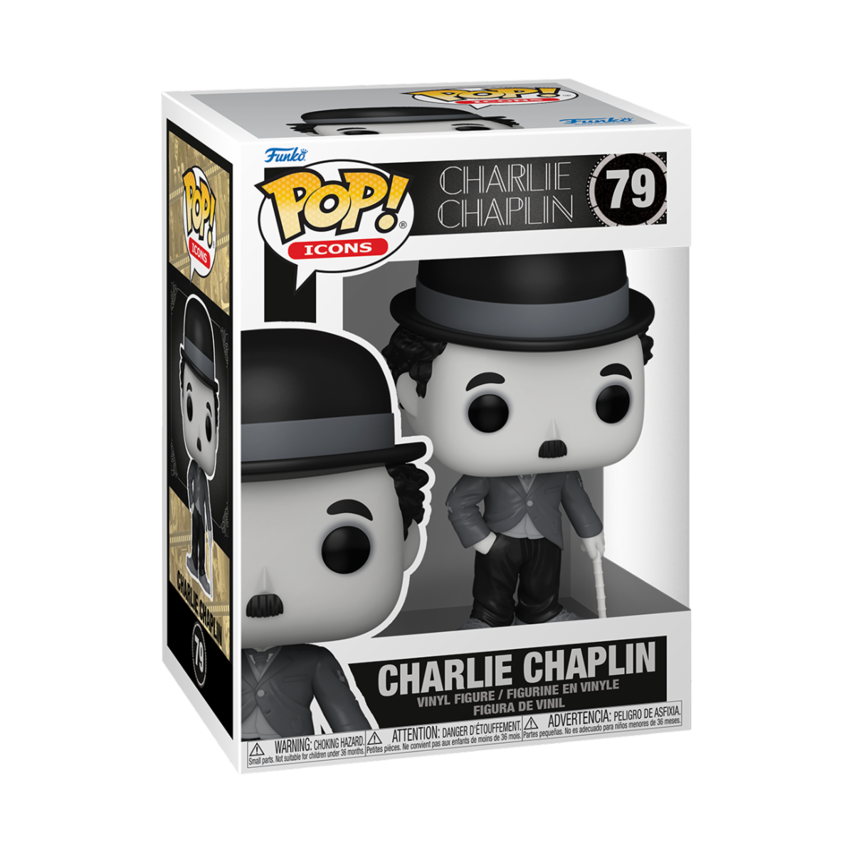 POP! ICONS #079 CHARLIE CHAPLIN