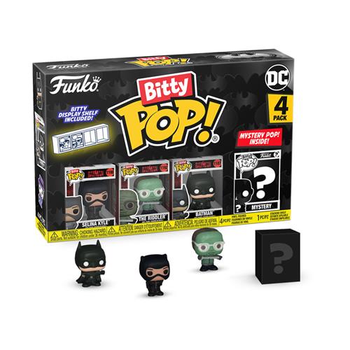 DC BITTY POP! VINYL FIGURE 4-PACK BATMAN 85TH ANNIVERSARY CATWOMAN 2,5 CM