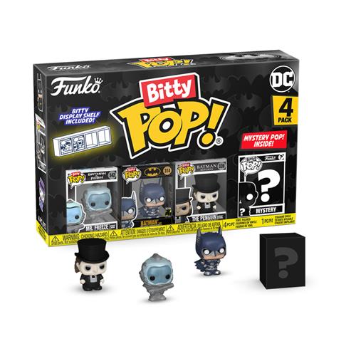 DC BITTY POP! VINYL FIGURE 4-PACK BATMAN 85TH ANNIVERSARY FREEZE 2,5 CM