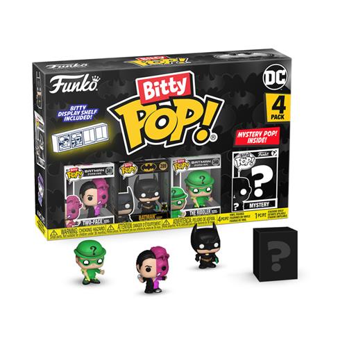 DC BITTY POP! VINYL FIGURE 4-PACK BATMAN 85TH ANNIVERSARY TWO FACE 2,5 CM