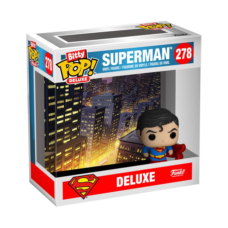 BITTY POP! DELUXE #278 VINYL FIGURE SUPERMAN (GARGOYLE)