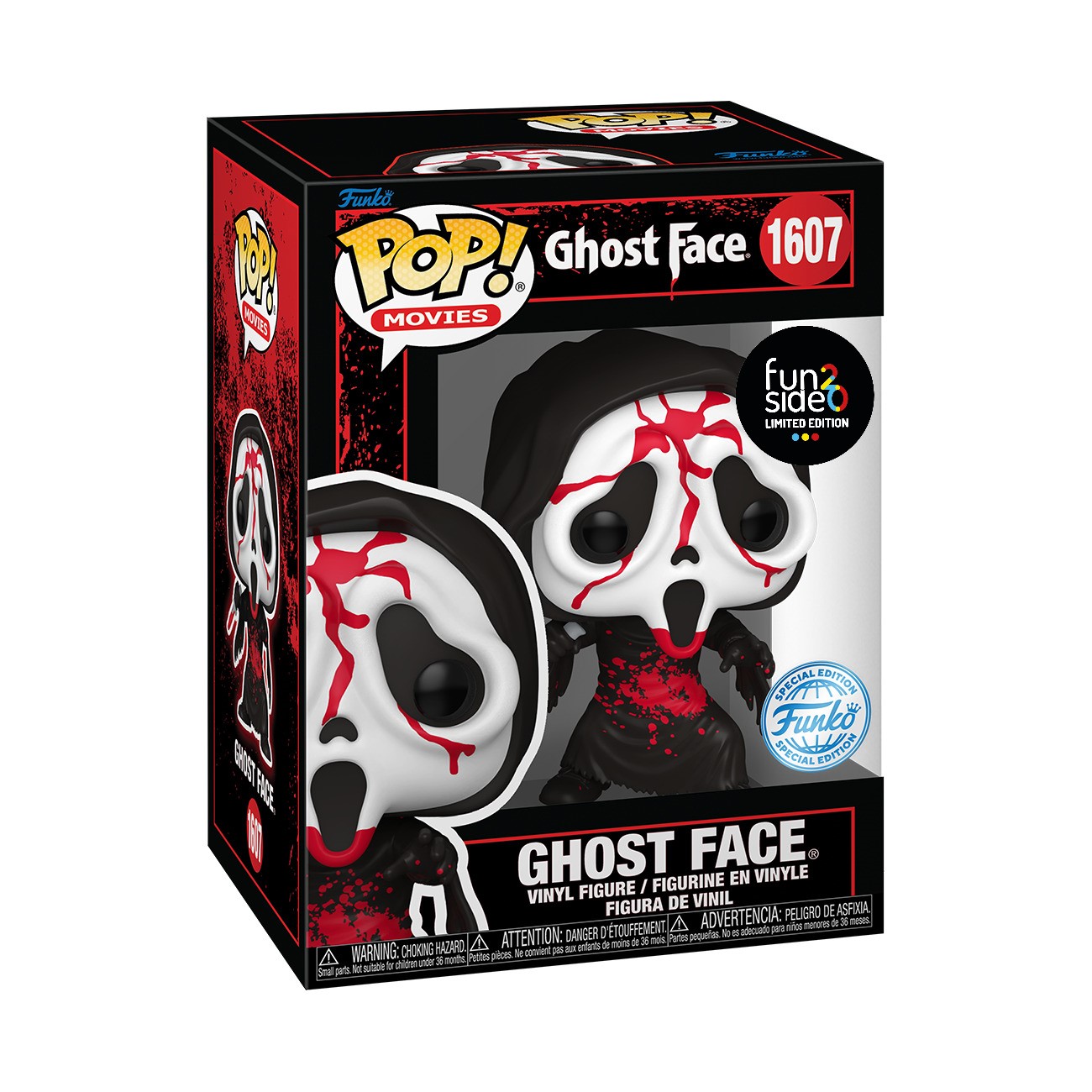 POP! MOVIES #1607 PVC GHOST FACE FUNSIDE