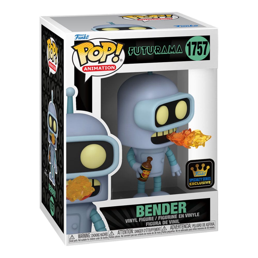 POP! ANIMATION #1757 PVC FUTURAMA BENDER