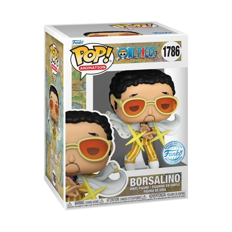 POP! ANIMATION #1786 PVC ONE PIECE BORSALINO (KIZARU)