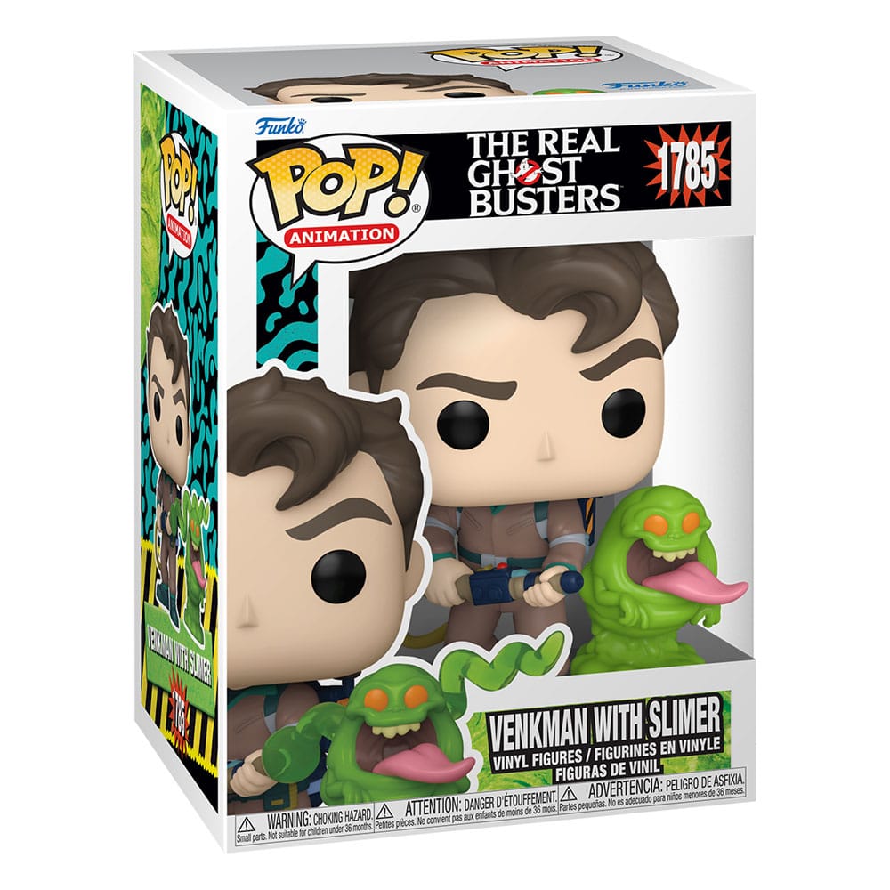 POP! ANIMATION #1785 PVC THE REAL GHOSTBUSTERS VENKMAN W/SLIMER