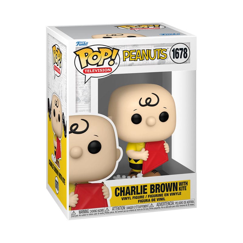POP! TELEVISION #1678 PVC PEANUTS CHARLIE BROWN W/KITE
