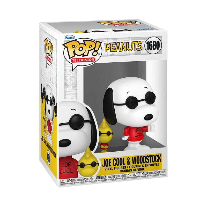 POP! TELEVISION #1680 PVC JOE COOL & WOODSTOCK