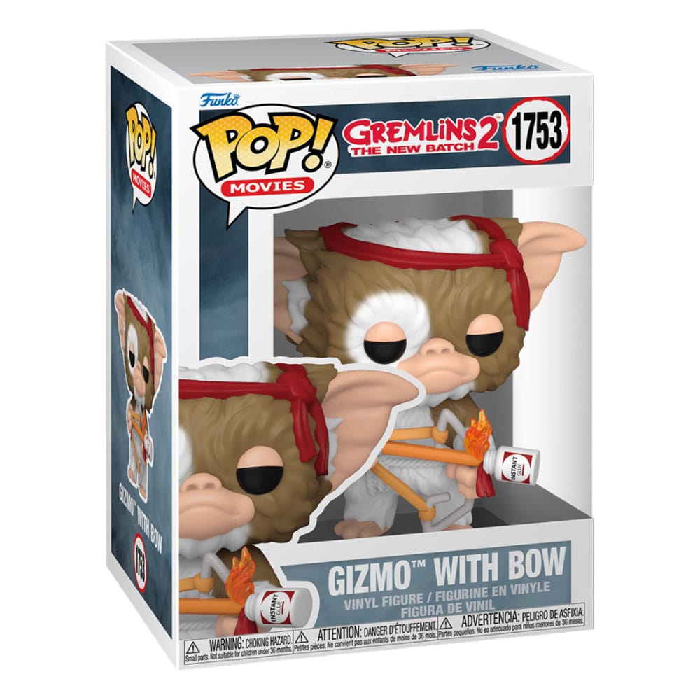 POP! MOVIES #1753 PVC GREMLINS 2 GIZMO WITH BOW