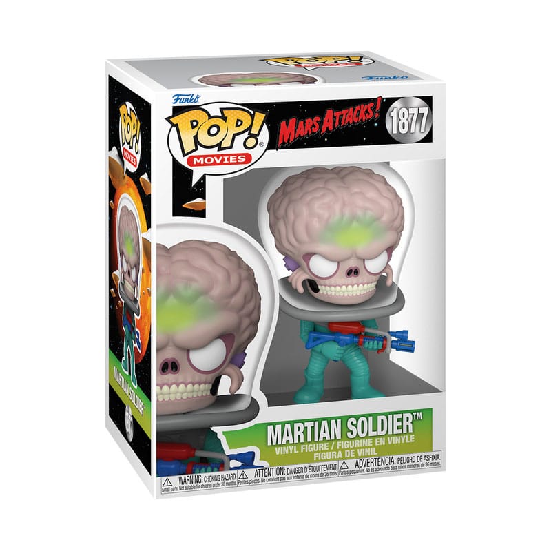 POP! MOVIES #1877 PVC MARS ATTACKS! MARTIAN SOLDIER