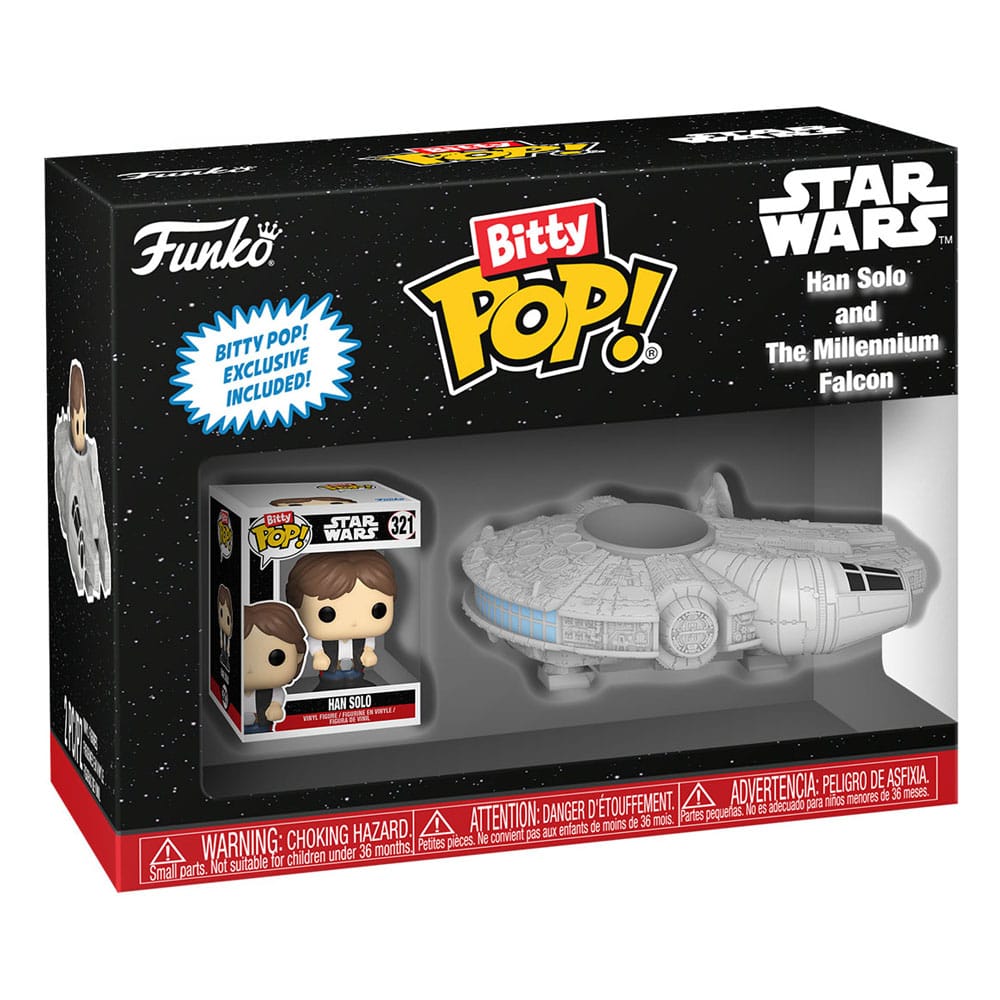 BITTY POP! STAR WARS HAN SOLO & THE MILLENIUM FALCON