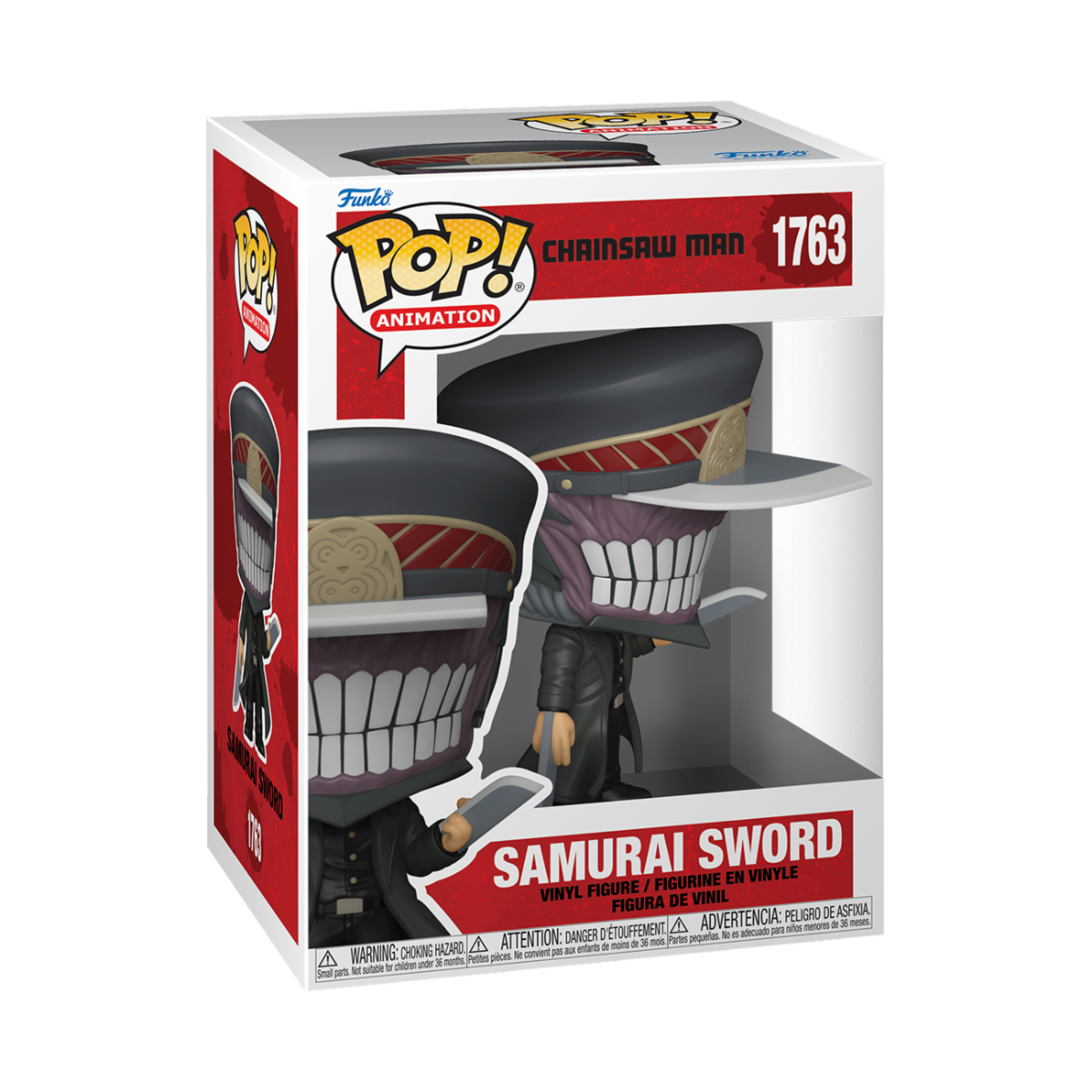 POP! ANIMATION #1763 CHAINSAW MAN PVC SAMURAI SWORD