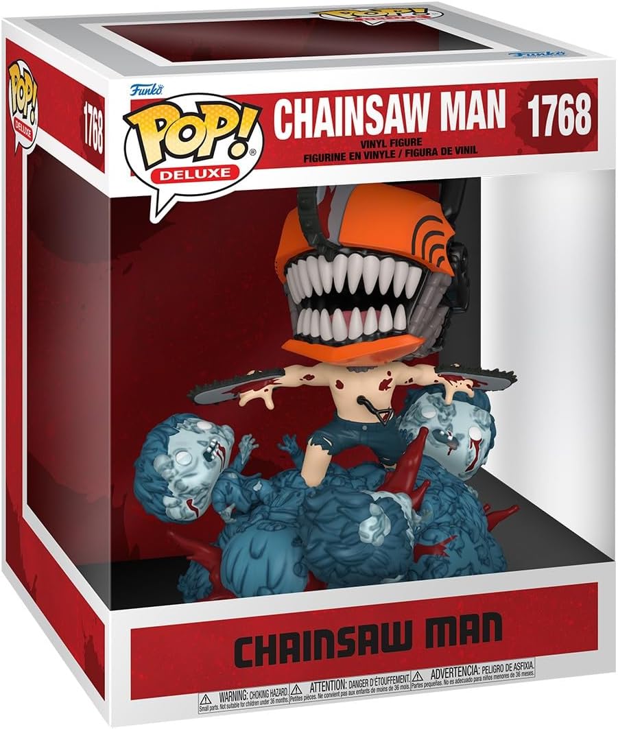 POP! DELUXE #1768 CHAINSAW MAN PVC CHAINSAW MAN
