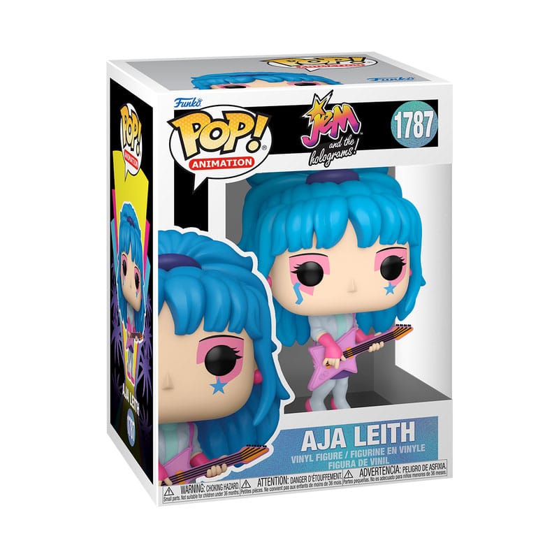 POP! ANIMATION #1787 PVC JEM & THE HOLOGRAMS AJA LEITH