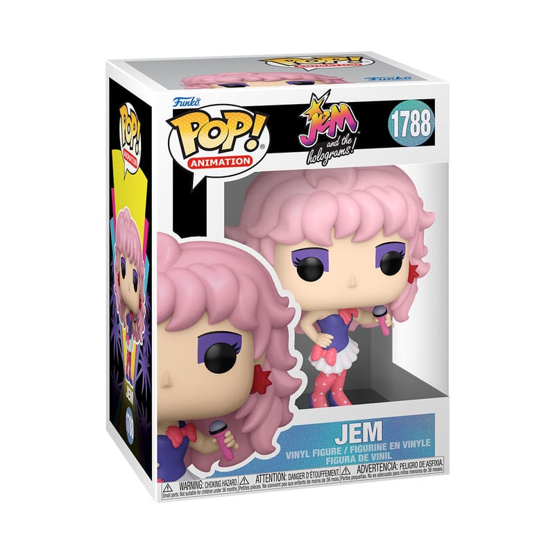 POP! ANIMATION #1788 PVC JEM & THE HOLOGRAMS JEM