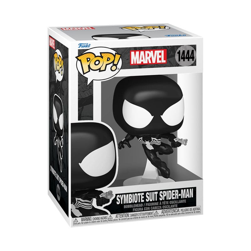 POP! MARVEL #1444 PVC BOBBLE HEAD SYMBIOTE SUIT SPIDER-MAN