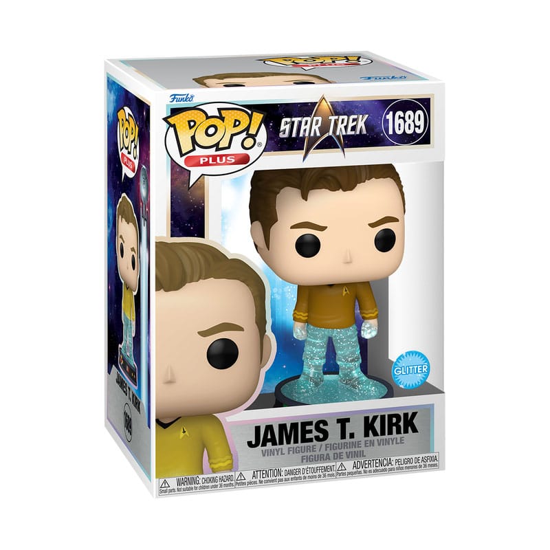 POP! PLUS #1689 PVC STAR TREK JAMES T. KIRK