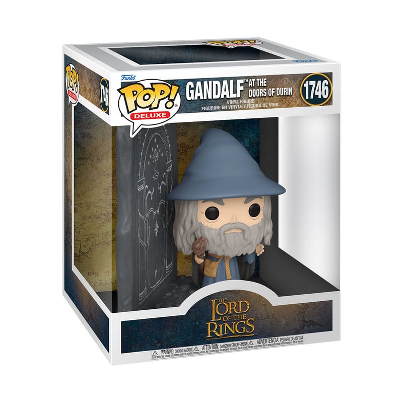 POP! DELUXE #1746 LORD OF THE RINGS PVC GANDALF AT THE DOORS OF DURIN