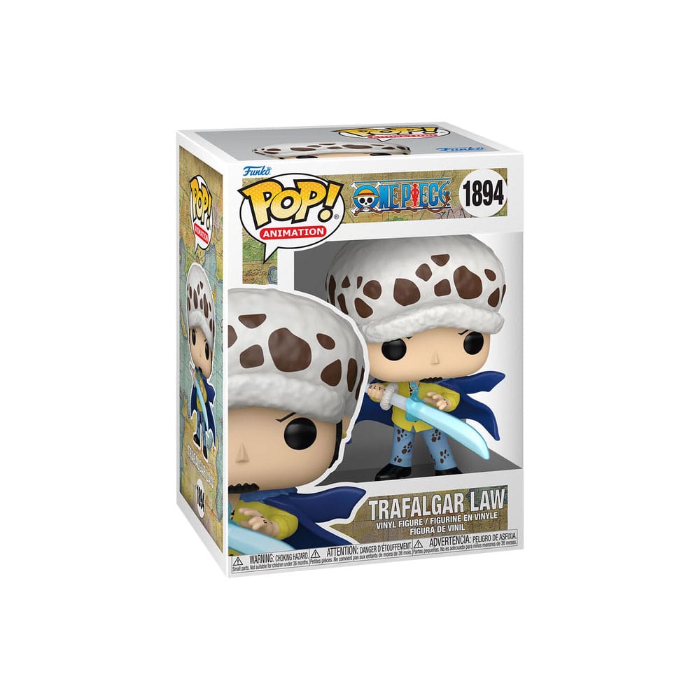 POP! ANIMATION #1894 PVC ONE PIECE TRAFALGAR LAW W/BLUE ANESTHESIA