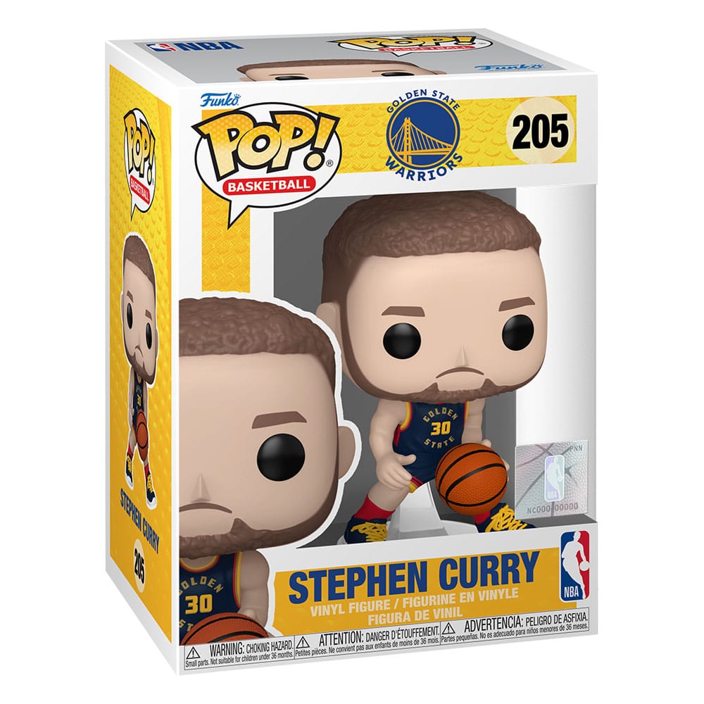 POP! BASKETBALL #205 NBA GOLDEN STATE WARRIORS STEPHEN CURRY