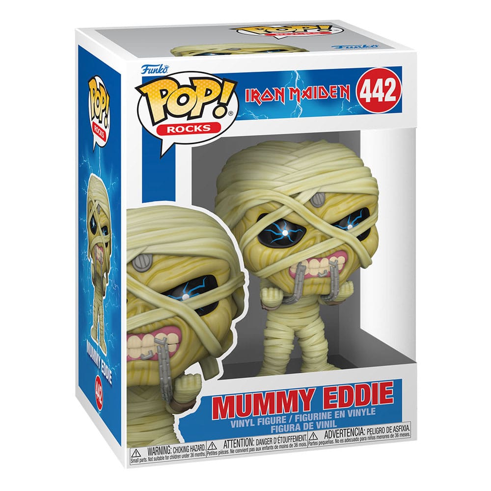 POP! ROCKS #442 PVC IRON MAIDEN MUMMY EDDIE