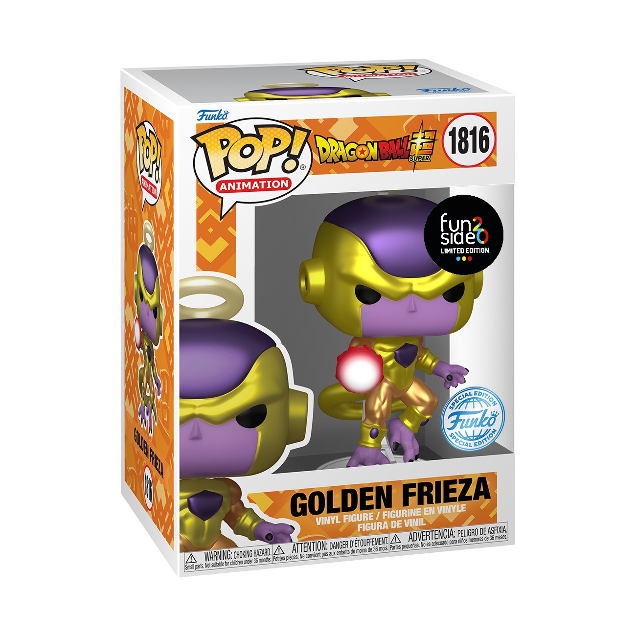 POP! ANIMATION #1816 DRAGONBALL Z PVC GOLDEN FRIEZA