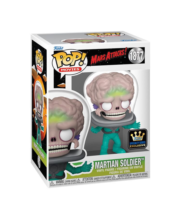 POP! MOVIES #1877 PVC MARS ATTACKS! MARTIAN SOLDIER