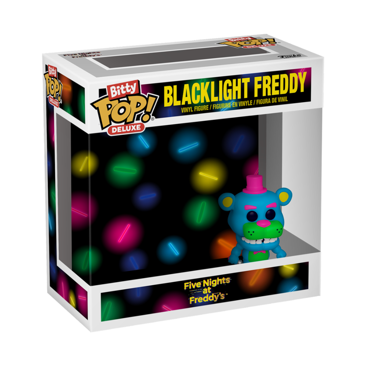 BITTY POP! DELUXE FIVE NIGHTS AT FREDDY'S BLACKLIGHT FREDDY