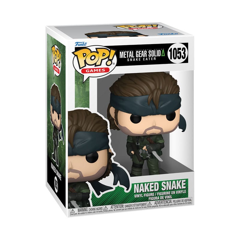 POP! GAMES #1053 METAL GEAR SOLID PVC NAKED SNAKE