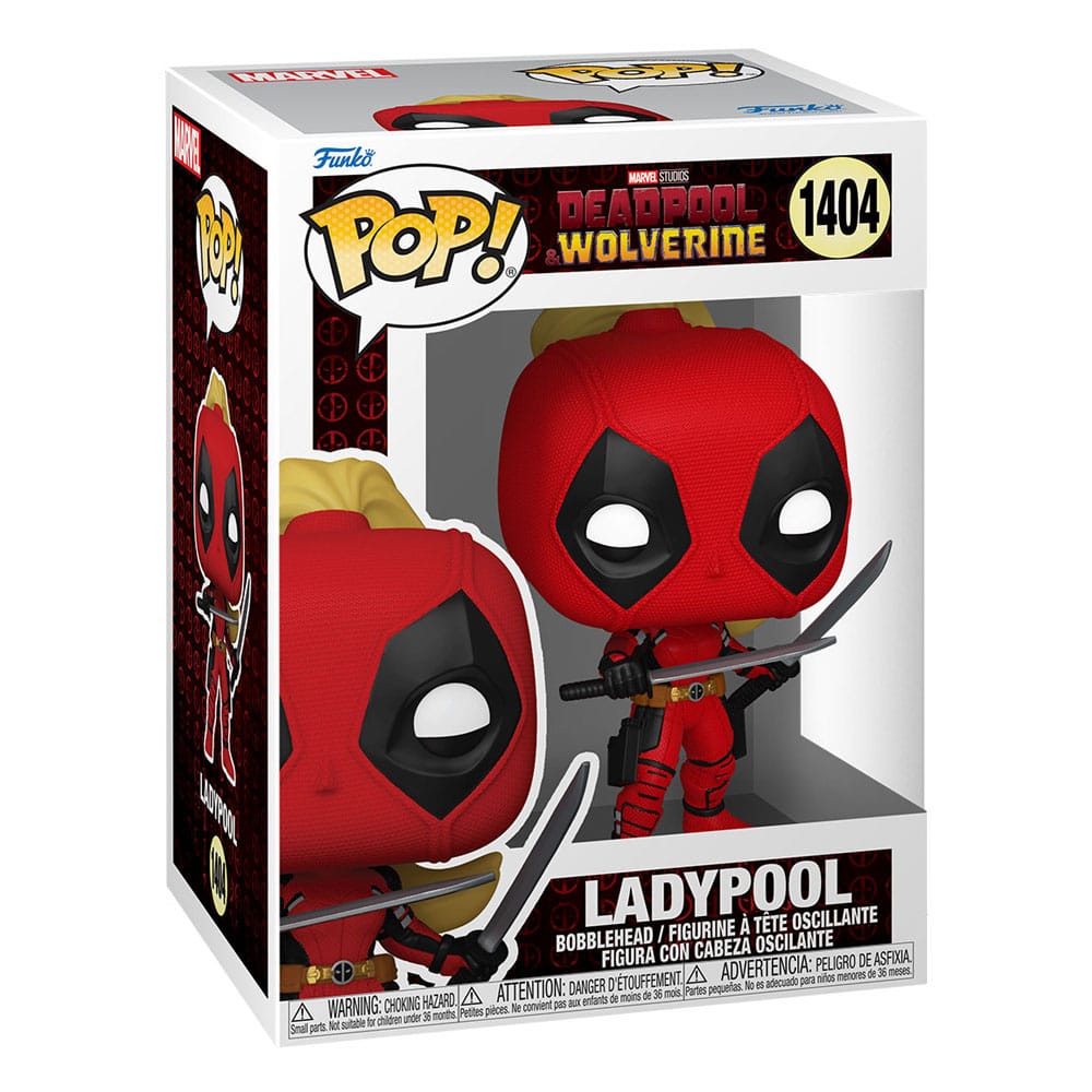 POP! MARVEL #1404 DEADPOOL WOLVERINE PVC LADYPOOL