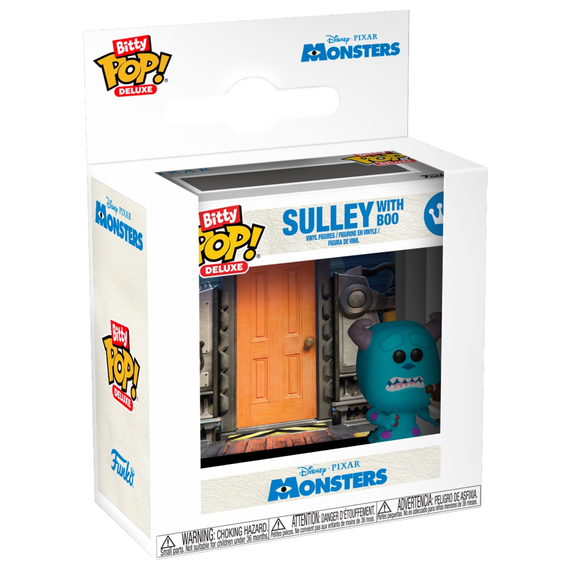 BITTY POP! DELUXE MONSTERS & CO. VINYL FIGURE SULLEY WITH BOO