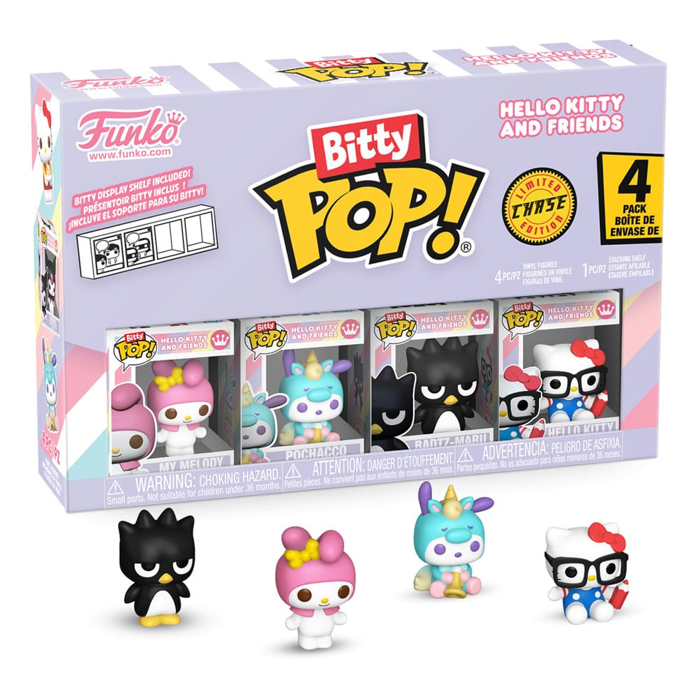 HELLO KITTY AND FRIENDS BITTY POP! VINYL FIGURE 4-PACK MY MELODY 2,5 CM