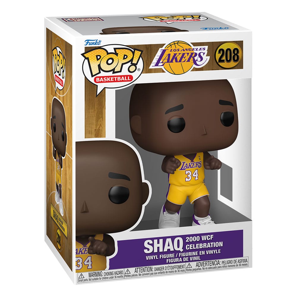 POP! BASKETBALL #208 NBA LOS ANGELES LAKERS SHAQ 2000 WCF CELEBRATION
