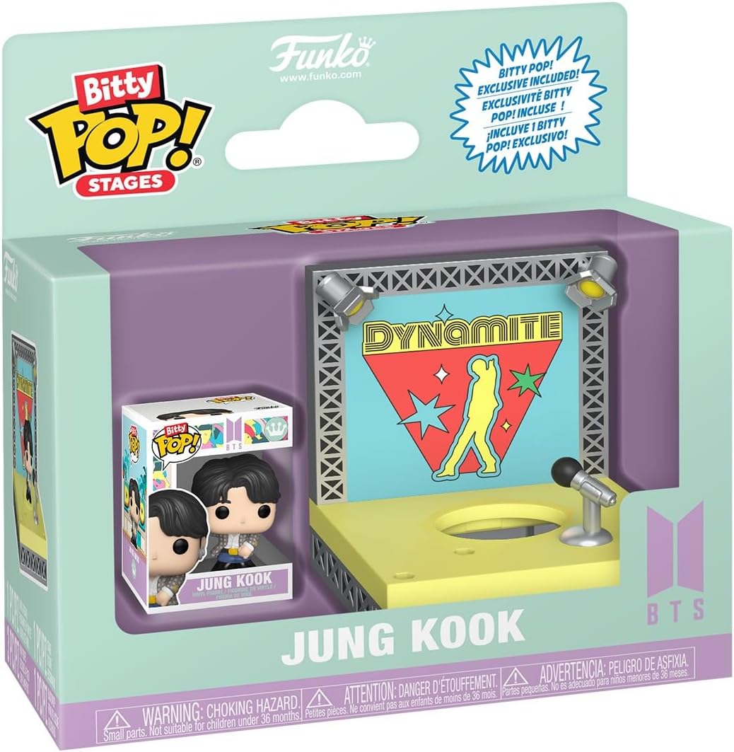 BTS BITTY POP! STAGES VINYL FIGURE JUNG KOOK (DYNAMITE) 2,5 CM