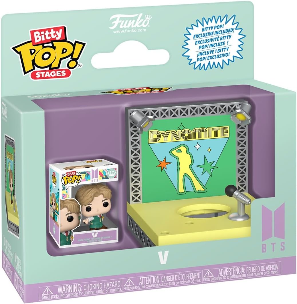 BTS BITTY POP! STAGES VINYL FIGURE V (DYNAMITE) 2,5 CM